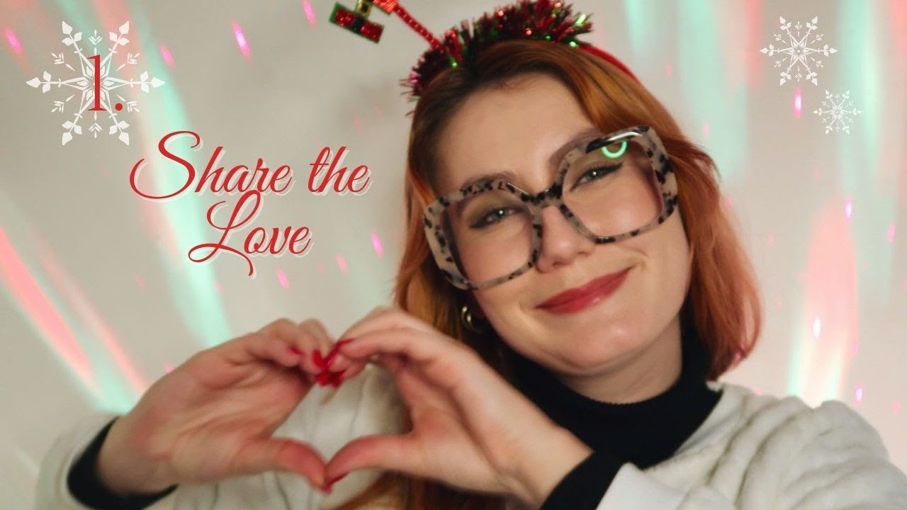 ASMR français | Share the LOVE ❤️   Mes coups de coeur asmr 2022🎄 DAY 1 of 24 days of Christmas