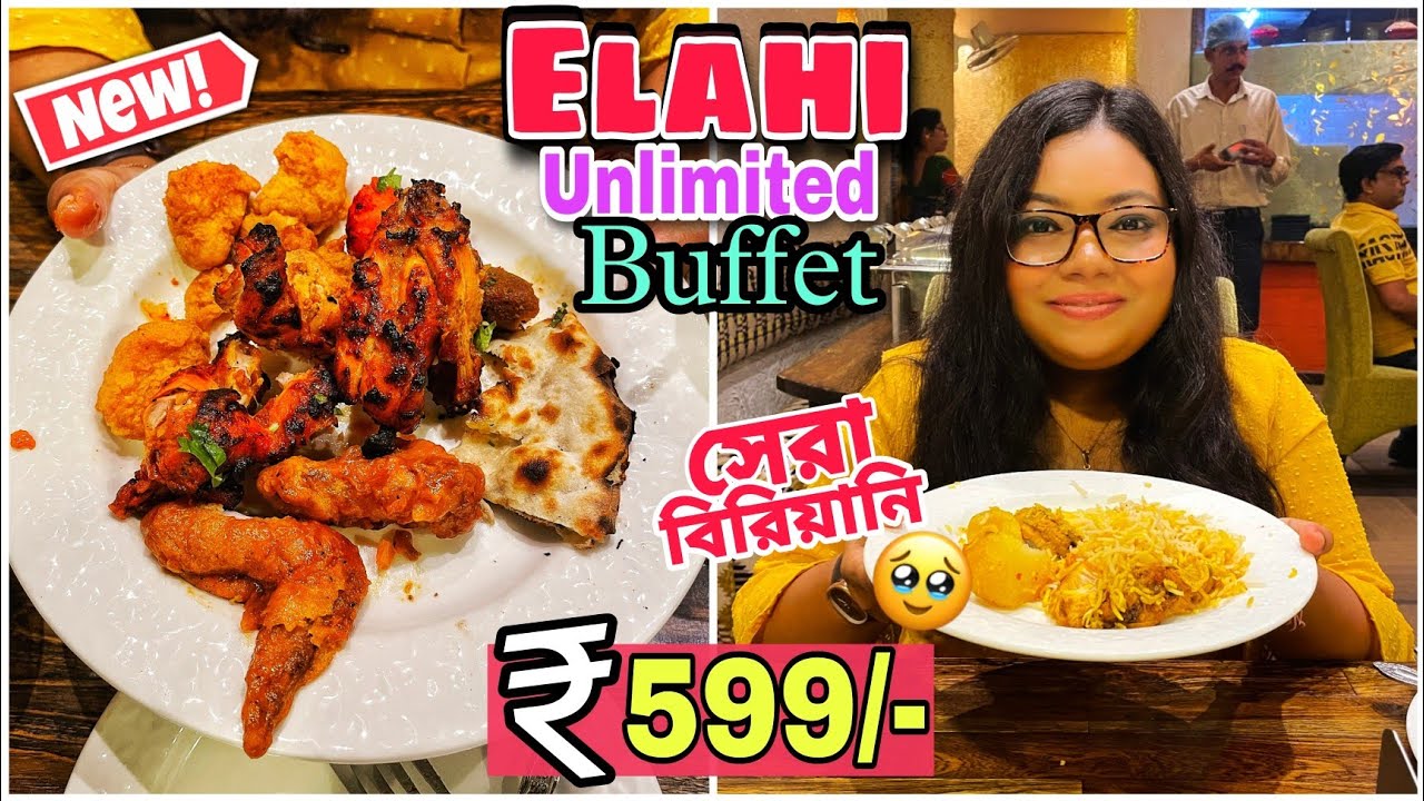 মাত্র ₹599 টাকায় Unlimited Biryani Buffet😱 Elahi Luxury Dining