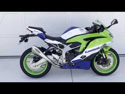 Raw Sound - 2024 ZX-4RR 40th Anniversary With Full Hindle