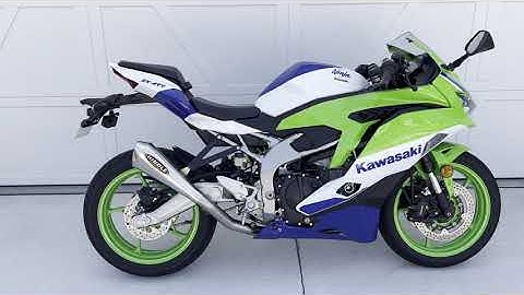 Raw Sound - 2024 ZX-4RR 40th Anniversary With Full Hindle Exhaust