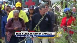 Hohmann: NWS surveying storm damage in Guilford County