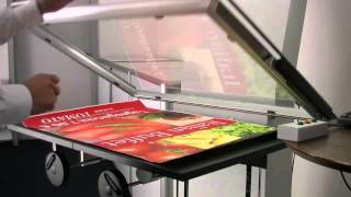 Digitalizacion book2net Flash  Large Format Book Scanner