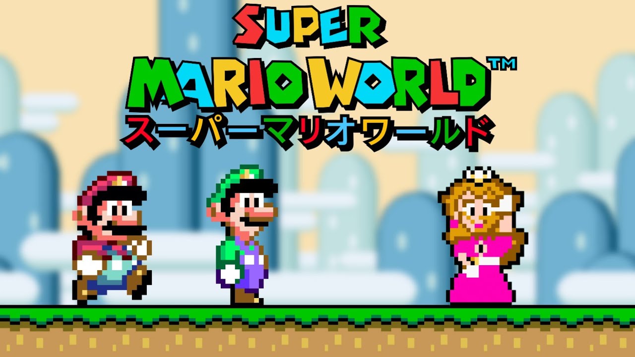 [LONGPLAY FR] SNES - SUPER MARIO WORLD JAPANESE VERSION [スーパーマリオワールド]