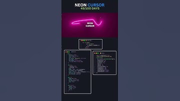 Neon Cursor #coding #webdevelopement #webdesign #html #css