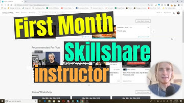 My First Month on Skillshare as a Teacher