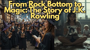 From Rock Bottom to Magic The Story of J K  Rowling