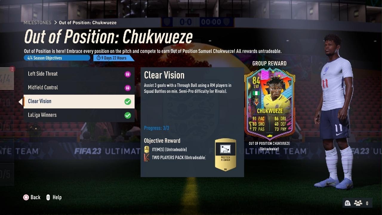 COMPLETING THE CHUKWUEZE OBJECTIVE!! WITH INGAME STATS!