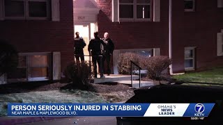 Omaha police investigate stabbing that critically injured one person