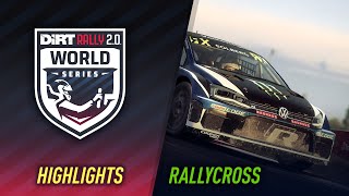 HIGHLIGHTS - Round 3 Finals - Rallycross - DiRT Rally 2.0 World Series