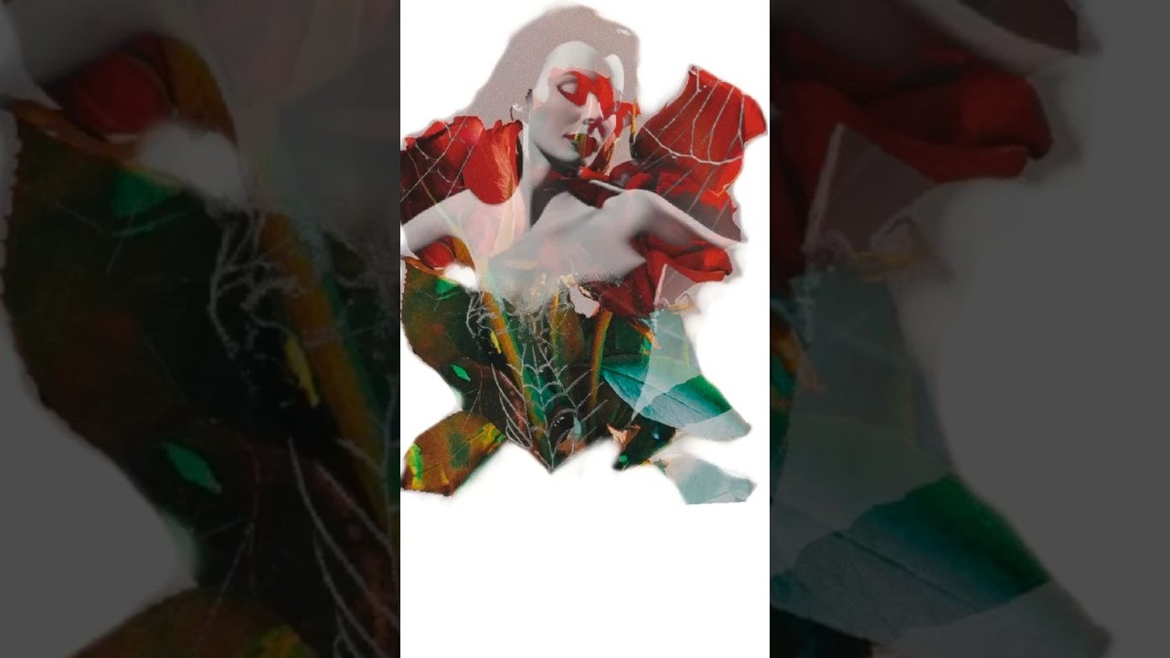 Digital collage art reel "Madame Web"🥀 