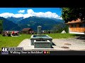 HEIDIDORF 4K Switzerland 🇨🇭 Ep#2 - Summer Walking Tour in Heidi Village Maienfeld Graubünden Grisons