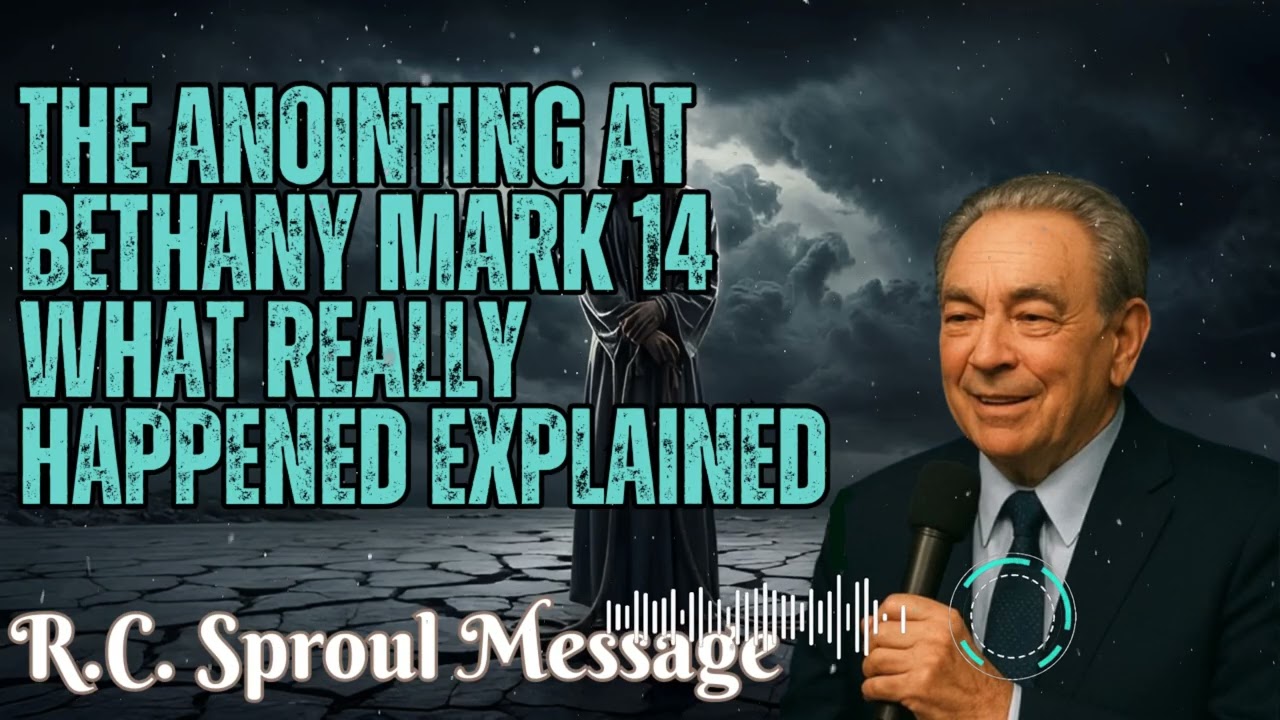 R.C. Sproul Message _ The Anointing at Bethany Mark 14 What Really Happened Explained