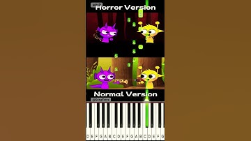 Thumbnail of Sprunki Red Light Greeb Light - Simon x Durple @sonaextra - Piano Tutorial
