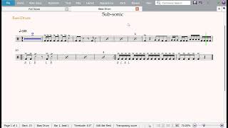 Sub sonic Lesson Use Bass Drum
