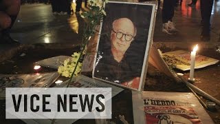 哀しみに暮れるパリ①　シャルリー・エブド襲撃事件