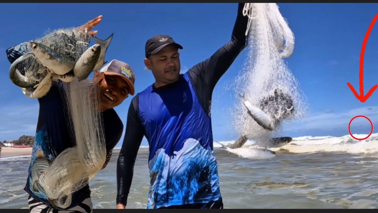 MUITO PEIXE E FLAGRANTE DE AFOGAMENTO NA PRAIA DO FUTURO