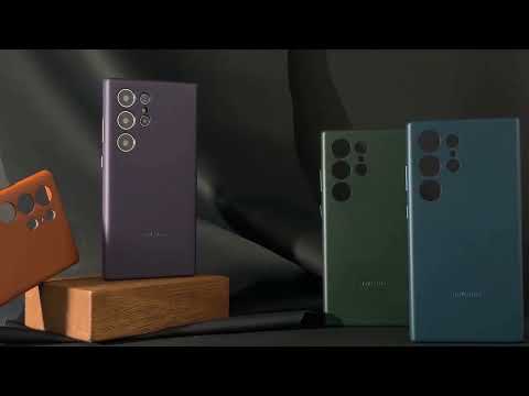 Чохол Samsung Galaxy Z Flip5 чорний стильний шкіряний з мікрофірбою чохол на Samsung Галаксі Зет Фліп5, видео 2