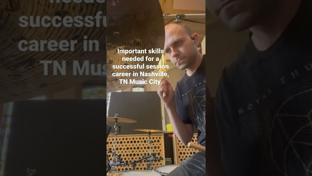 How to be a successful session drummer in Nashville