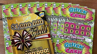 Full Book of SC Quick Cash Scratch-Offs Part 6 Special Bonus Ticket Today