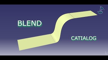 Blend Command with CATIA V5