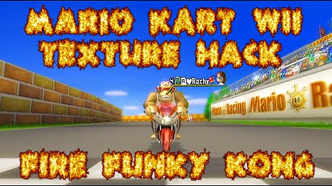 [MKWii] Texture Hack - Fire Funky Kong (v1.0)