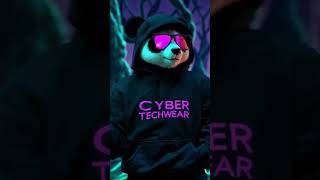 Cyber Panda Vibes Where Innovation Meets Adorable Chic  cyberpanda  futuristicstyle