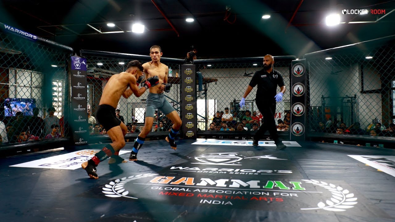 Prakash Ghimire vs. Mohammed Afzal | Amateur MMA Fight | Warrior's Dream Series 5 |  GAMMA India