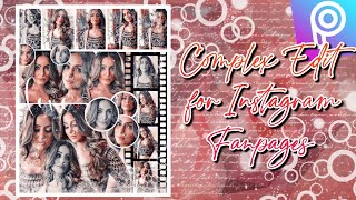 COMPLEX EDIT FOR FANPAGES | PICSART EDITING TUTORIAL FOR FANPAGE | HEAVY & SPECIAL EDIT FOR IDOL ♥