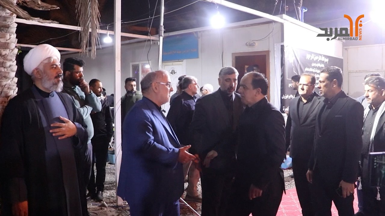 من البصرة.. مجلس عزاء في القنصلية الإيرانية بحضور شخصيات دبلوماسية وسياسية وعشائرية #المربد