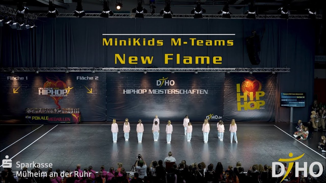 New Flame- Tanzstudio Colours of Dance | 3. Platz- Mini-Kids M-Teams M-Reihe HipHop