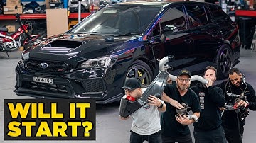 First Start of our Built H6 Engine - Marty