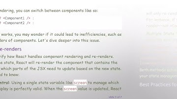 Effective Strategies for Handling Component Rendering in React