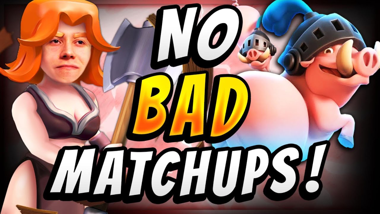 UNDEFEATED F2P Deck! ONLY Common & Rare Cards!  — Clash Royale