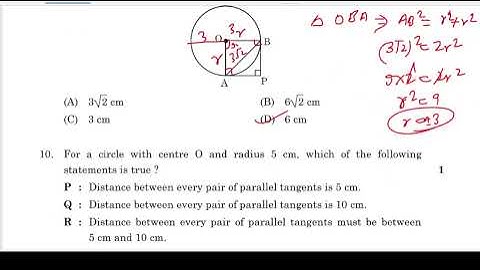previuos year paper class X cbse  standard math objective solution set 30 /6/ 1 ,year 2024-2025