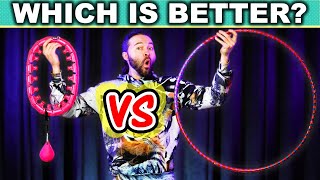 Smart Hula Hoop VS Hula Hoop Comparison Review (Which Is Best For Exercise Workouts & Beginners)