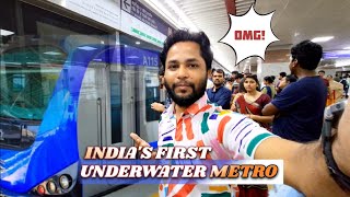 INDIA'S FIRST UNDERWATER METRO || KOLKATA METRO 🚇