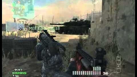 MW3 - KSG 12 - Collateral Triple Kill