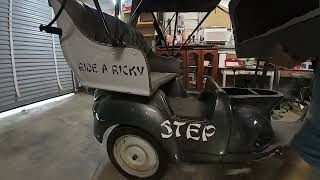 Studying my new old Rickshaw