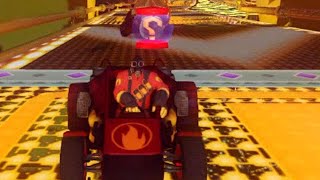 The Reverse Fire Range - Sonic & All Stars Racing Transformed Part 37