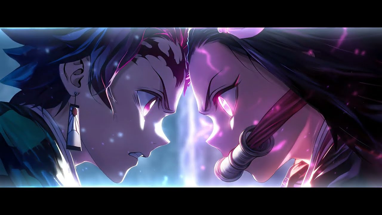 Demon Slayer Live Wallpaper 4K | Tanjiro vs Nezuko | Animated Anime ...