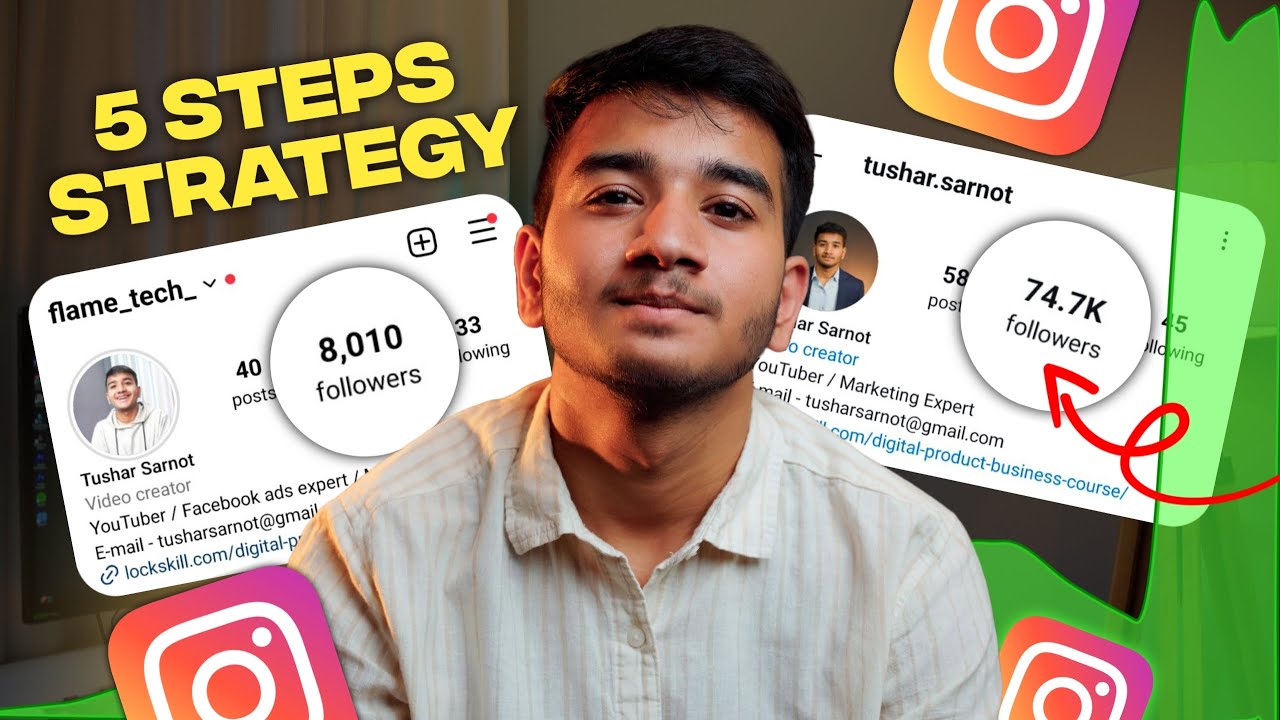 5 Steps Strategy || How to Grow Instagram Account in 2025 - YouTube