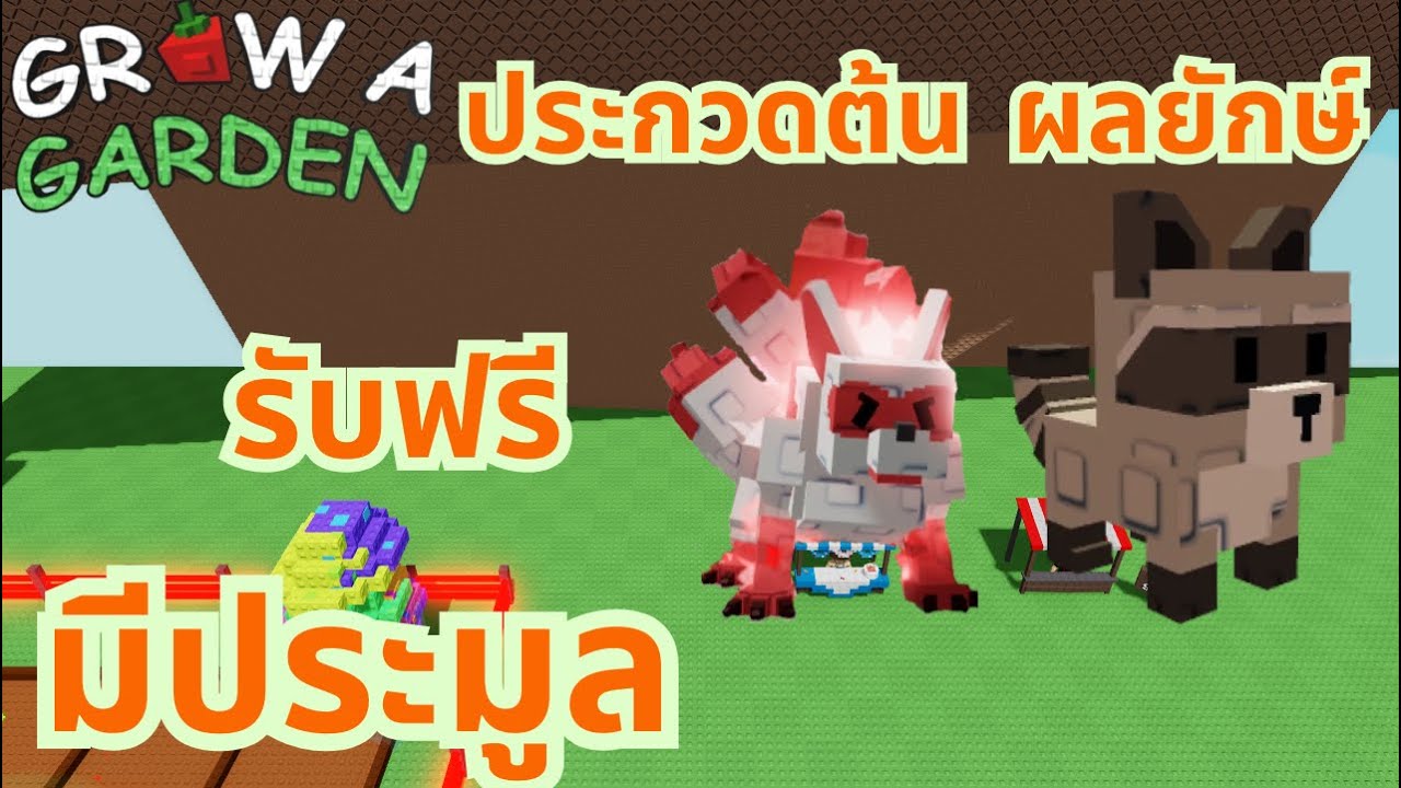grow a garden ph🇵🇭 |... grow a garden ประกวดต้น-ผลยักษ์ รออัพเดต มีประมูล มีแจกของ - YouTube