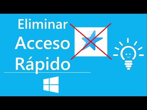 Video: Cómo Eliminar Accesos Directos En La Sección 