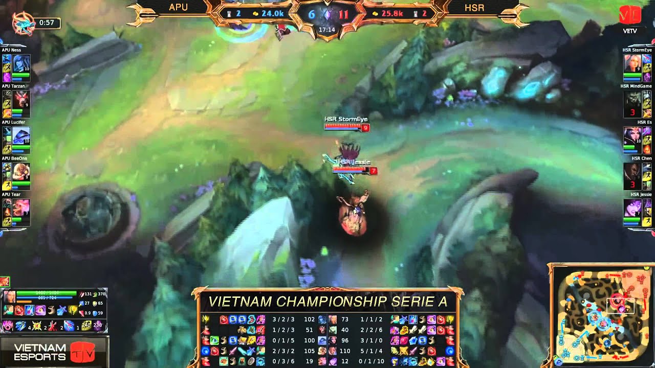 [14.12.2014] APU vs HSR [VCSA Xuân 2015]