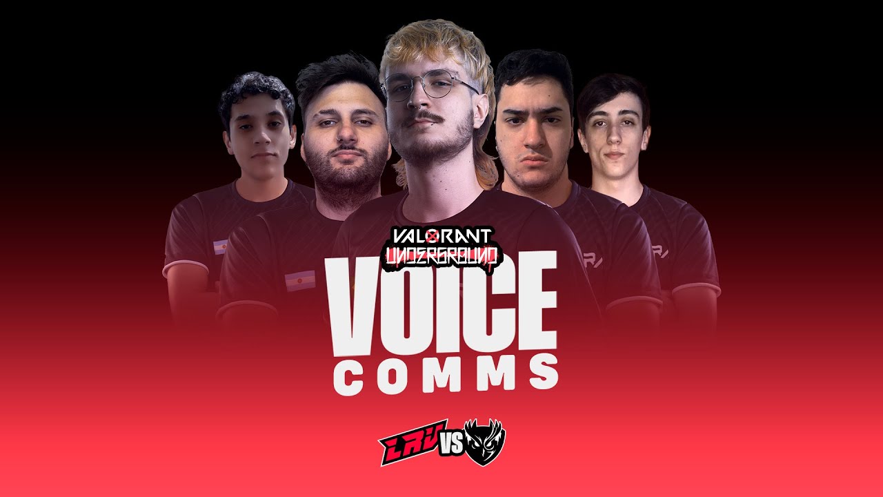 VALORANT VOICECOMMS 🆚 #UNLP | #VALORANTUNDERGROUND 2 | LRV ESPORTS