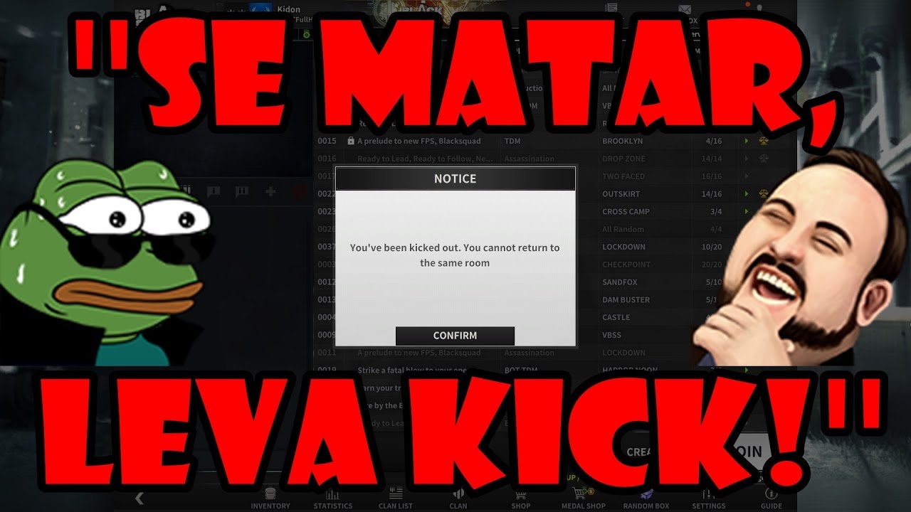 Matei tanto que fui KICKADO!!! - YouTube Vencedores Vencem