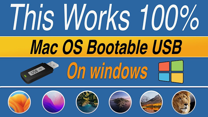 How to install Mac on Windows 10