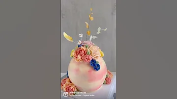 Korean Buttercream Flower Vase Cake Workshop With Lucia 