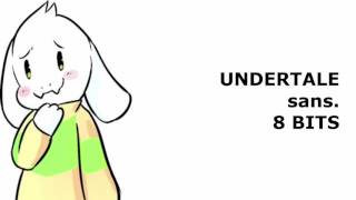 8-BITS Cover | sans. - UNDERTALE