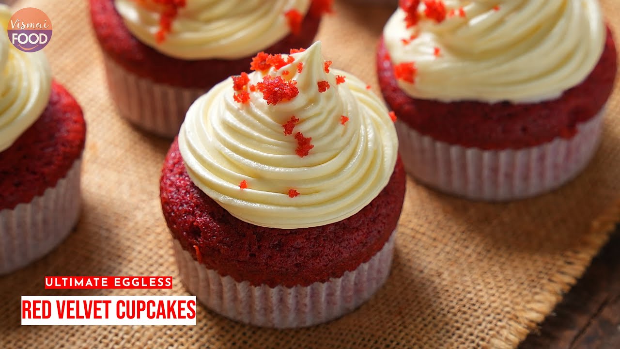 ఎన్నో ఏళ్ల అనుభవం తో చెబుతున్నా 100% బెస్ట్ రెడ్ వెల్వెట్ కప్ కేక్స్ రెసిపి | Red Velvet Cup Cakes